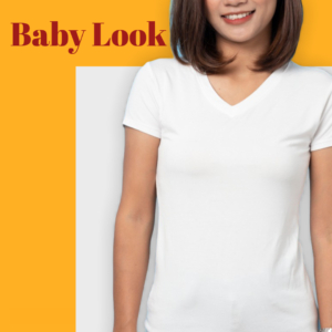 Camiseta baby look